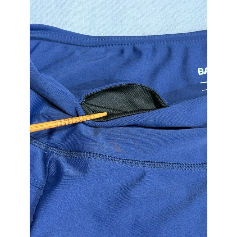 Baleaf Tennis Skort Women XL Navy Blue Pleated Athletic Golf Skirt Activewear